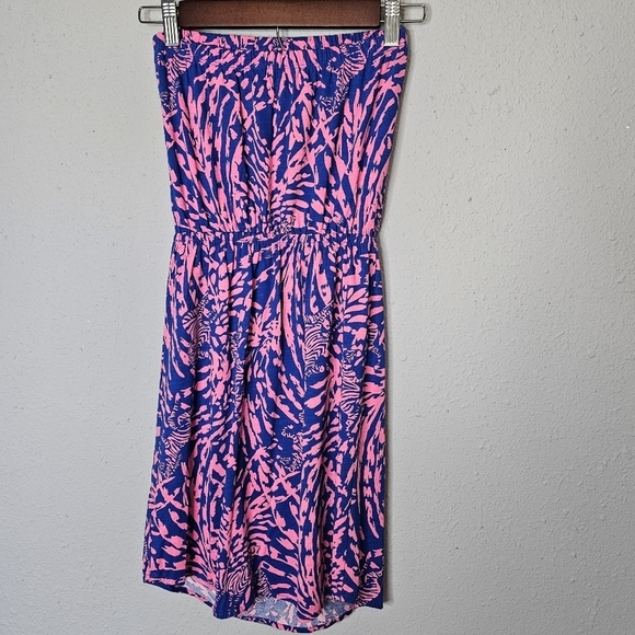 Lilly Pulitzer Rolling in the Grass Windsor Dress 100%‎ Pima Cotton Size XXS - Picture 5 of 10